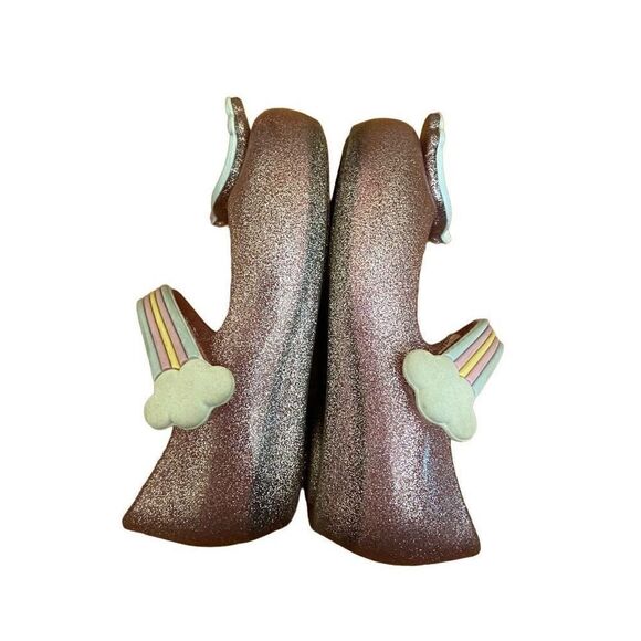 Mini Melissa Ultragirl Unicorn Water Resistant Mary Jane Toddler Size 8 - Picture 4 of 7